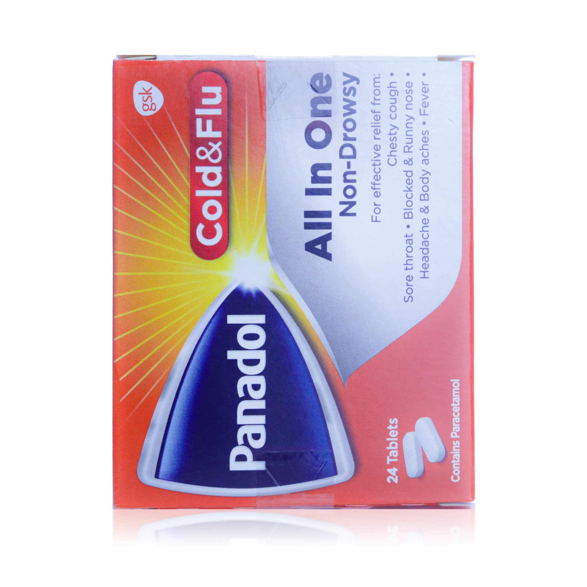 Panadol Cold And Flu Remedy All In One Tablets