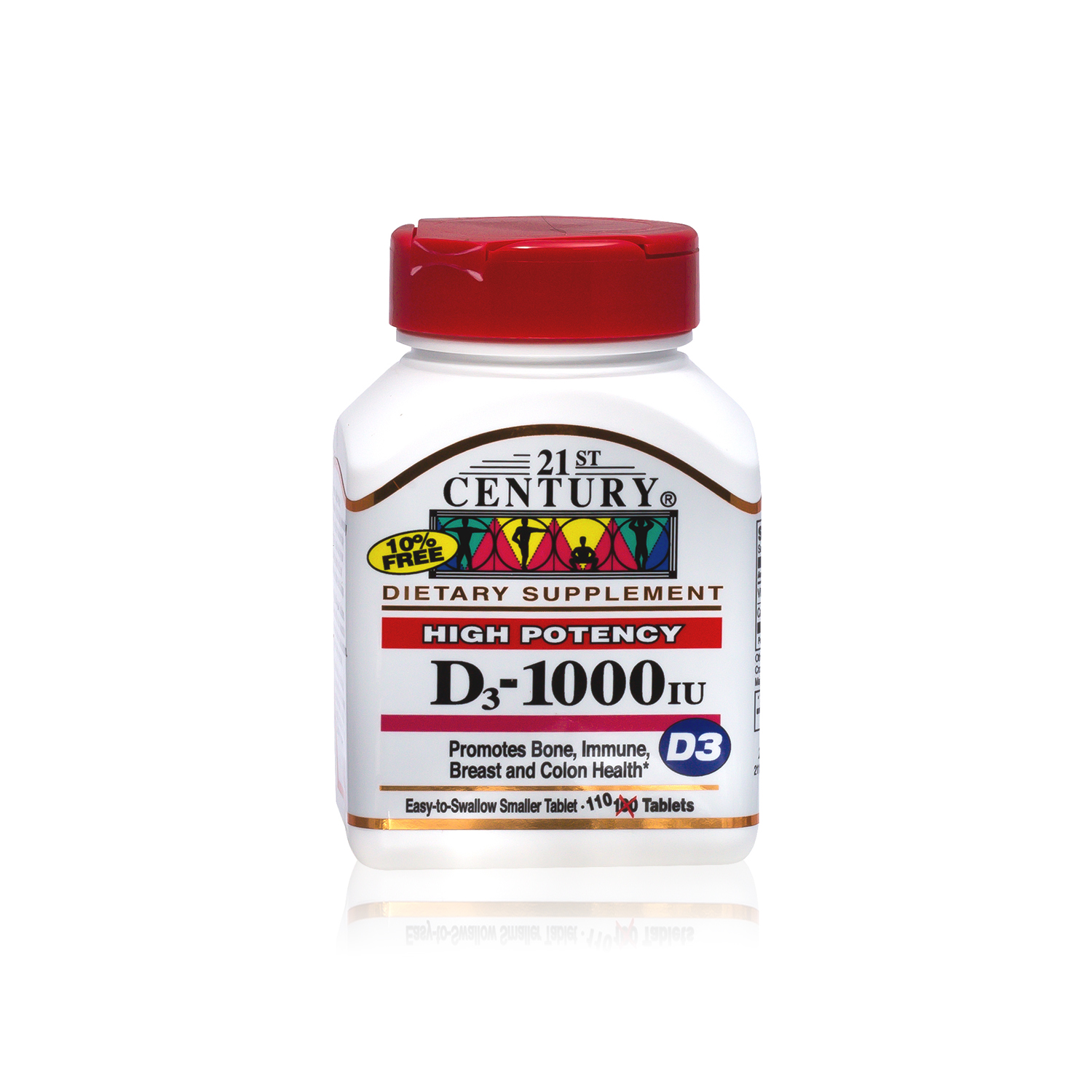 21st Century Vit D 1000 1 U Tablets