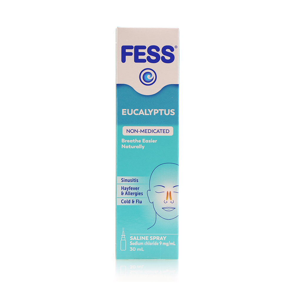 Fess saline nasal spray eucalyptus 30ml