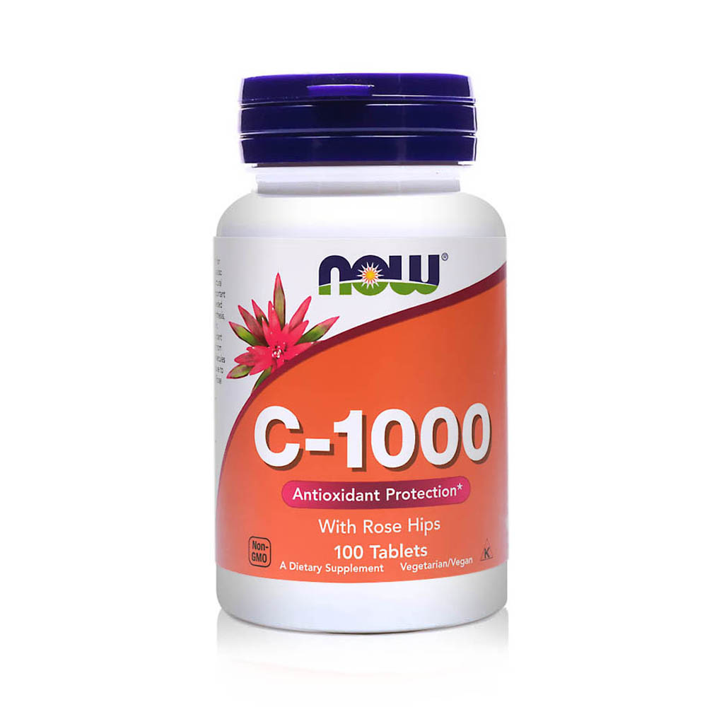 Now C 1000mg Rose Hips Tablets