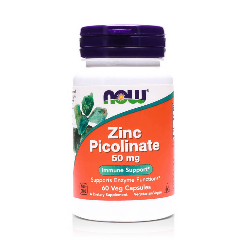 Now Zinc Picolinate 50mg Capsules
