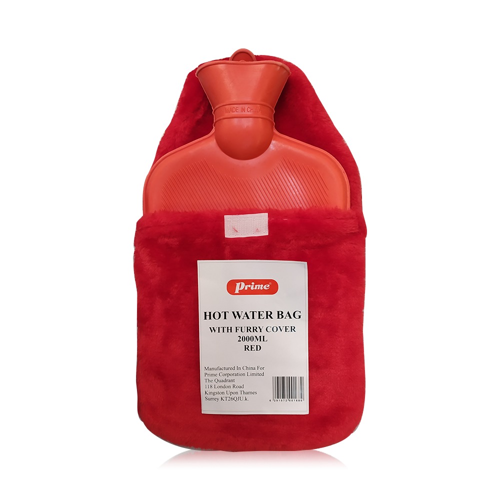 Prime Crown Hot Water Bag + Furry Cover
