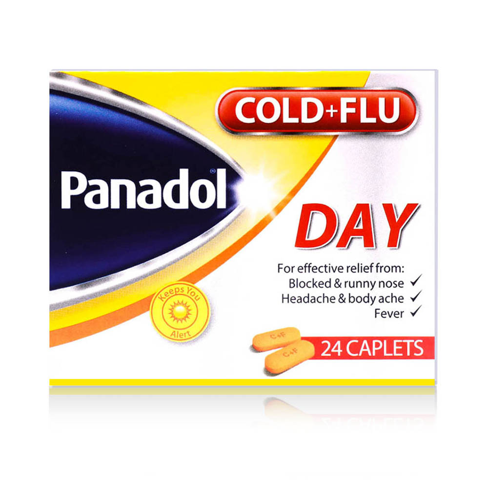 Panadol Cold And Flu Remedy Day Tablets