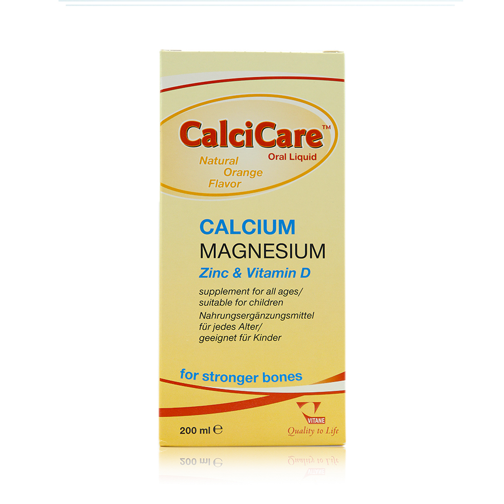 Vitane Calcium Magnesium Syrup Calcicare