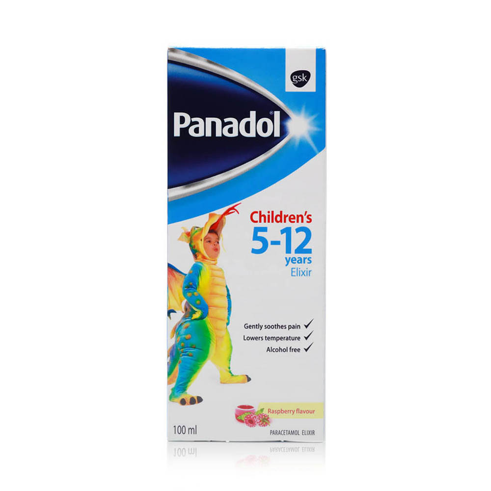 Panadol Elixir Raspberry