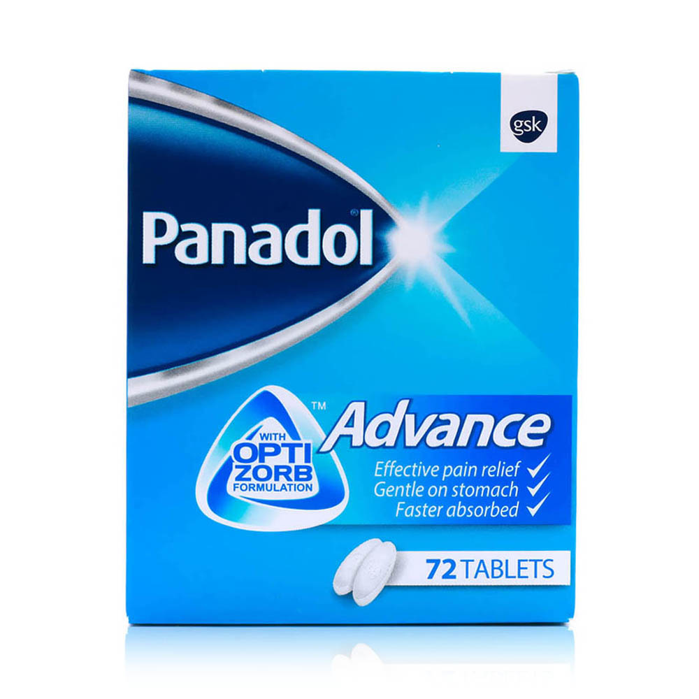 Panadol Advance Tablets, 72 Tabs