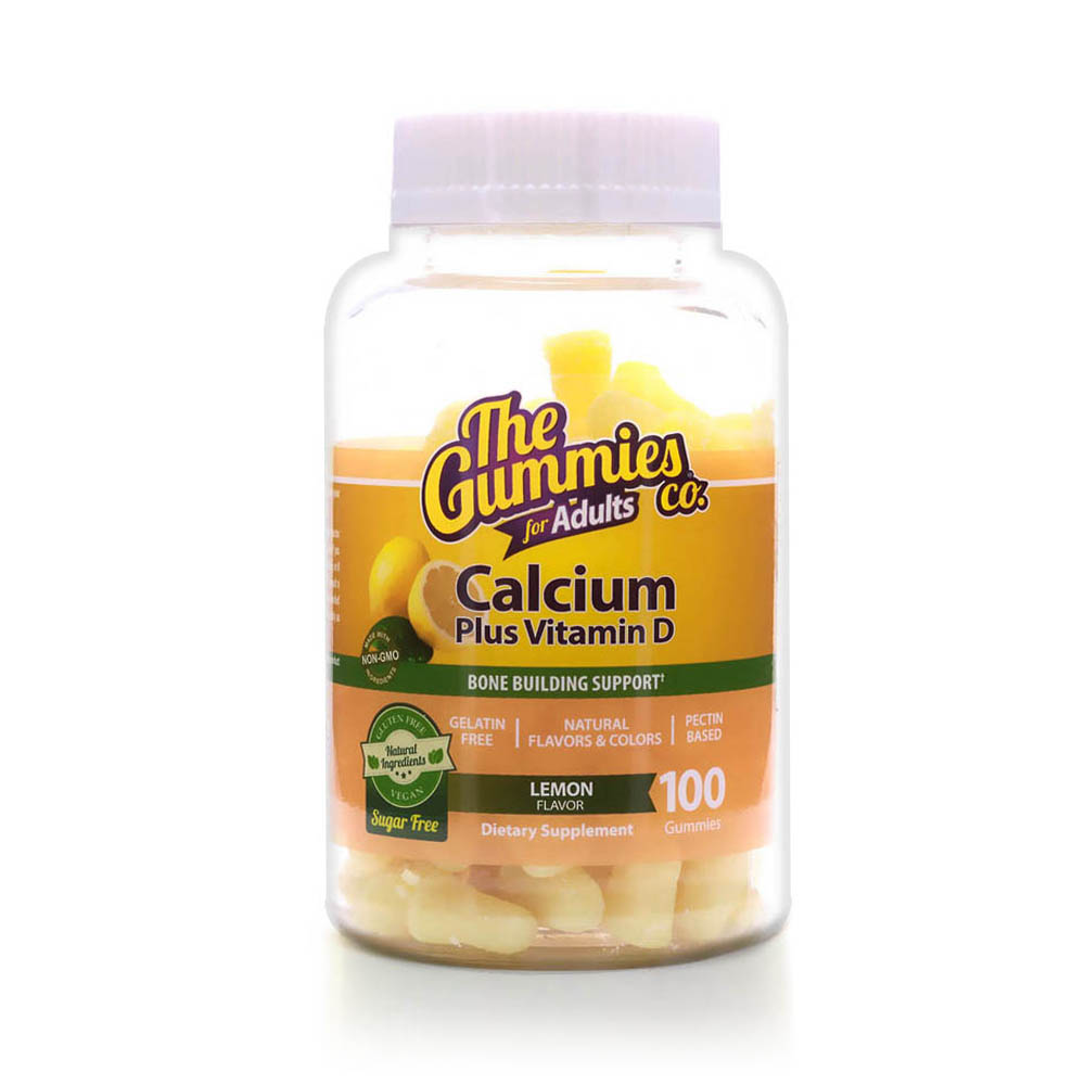 The Gummies Calcium Vitamin D Lemon Adults Capsules