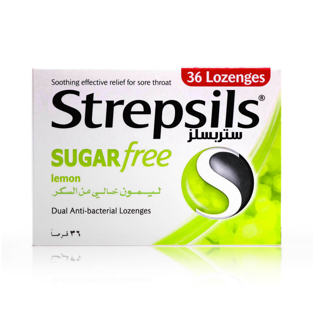 Strepsils Sugar Free Lemon