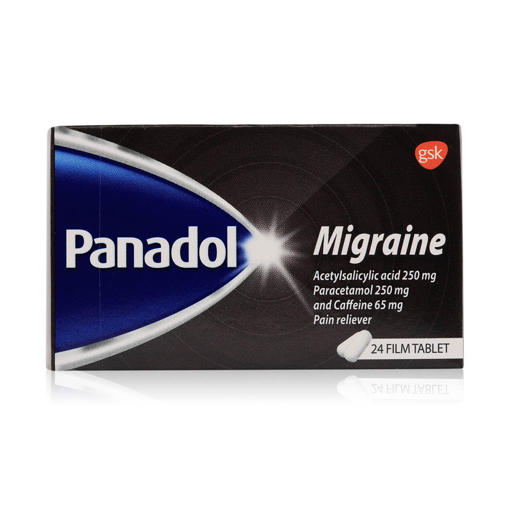 Panadol Migraine Pain Reliever Tablets