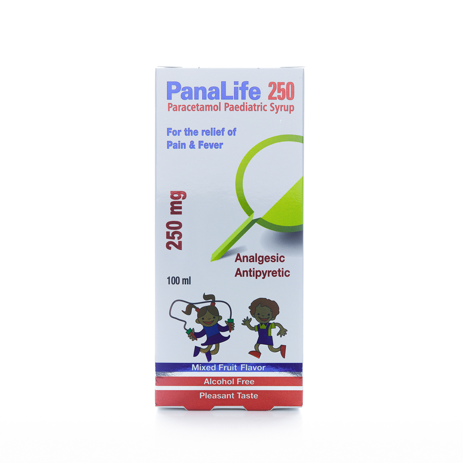 Panalife 250 mg/5ml syrup 100 ml