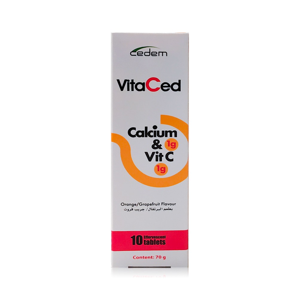 Vitaced Calcium & Vitamin C Tablets