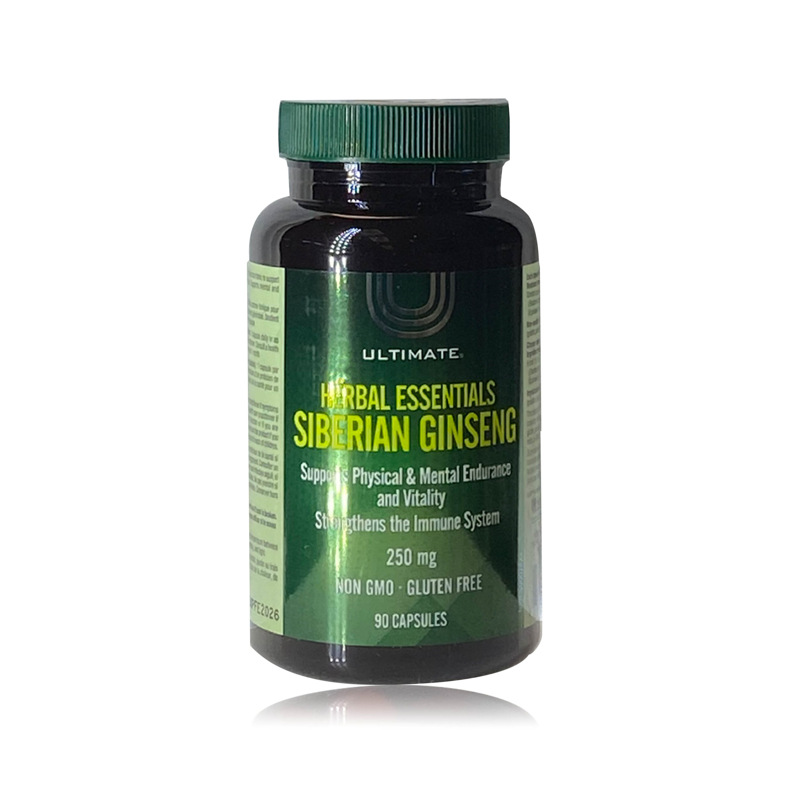 Ultimate Herbal Ess Siberian Ginseng Capsules